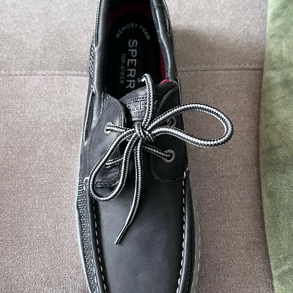 Sperry Men's Black Boat Shoes